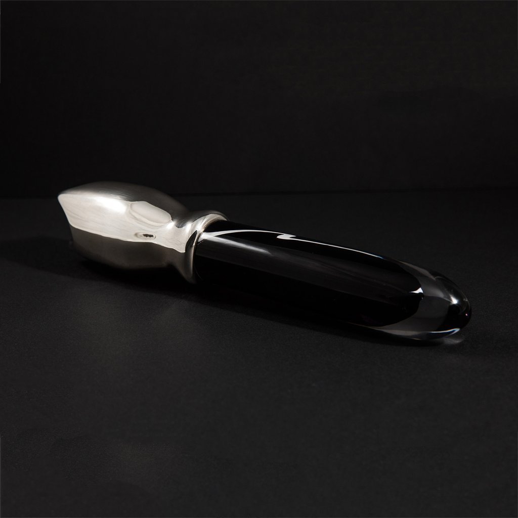 Limited Edition Black Glass Dildo